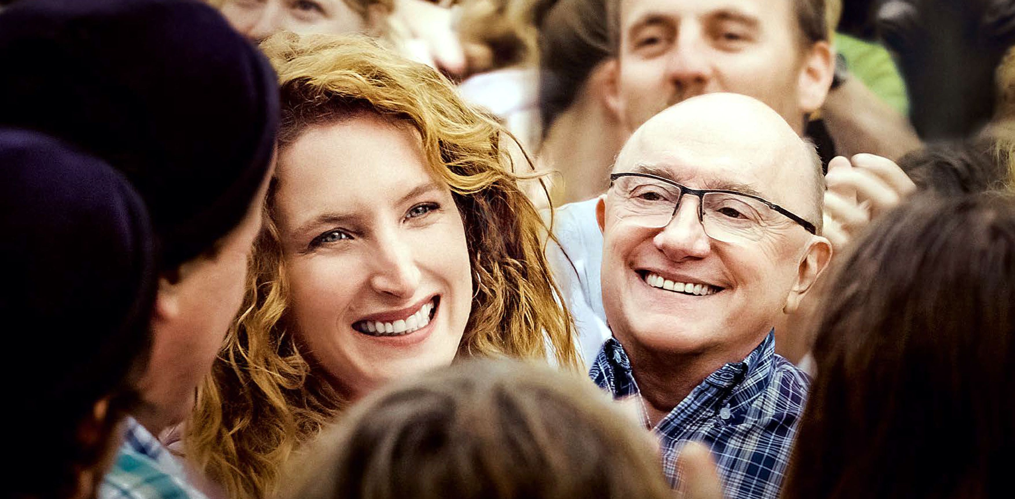 Michel Blanc et Julia Piaton dans "Les petites victoires"